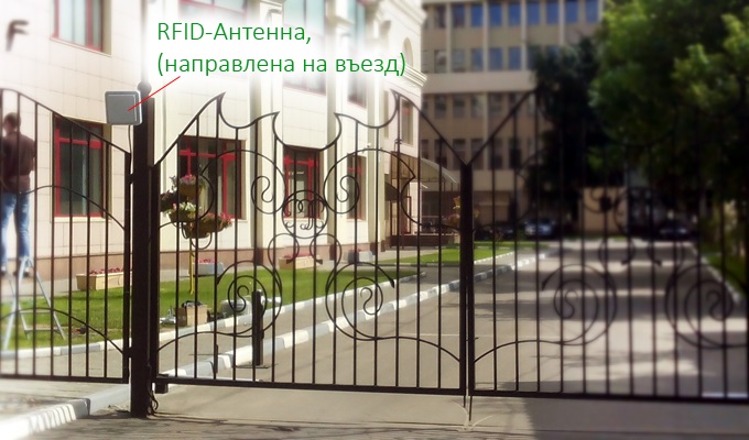 RFID-антенна для идентификации автомобилей